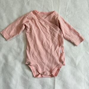 Claesens Baby Pink Kimono Onesie Bodysuit Girls 56 62 0-3 Months Newborn